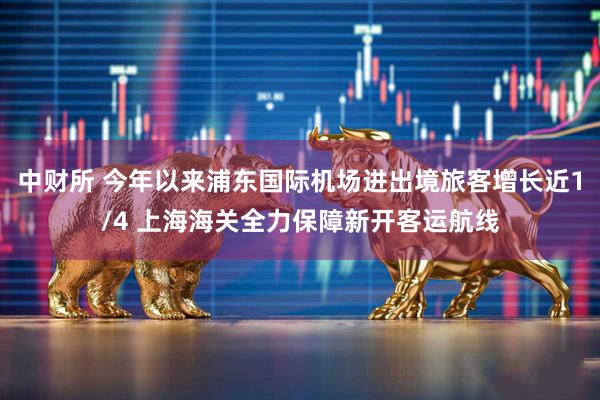 中财所 今年以来浦东国际机场进出境旅客增长近1/4 上海海关全力保障新开客运航线